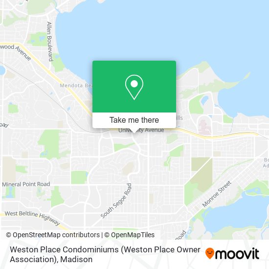 Mapa de Weston Place Condominiums (Weston Place Owner Association)