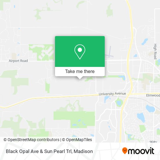 Mapa de Black Opal Ave & Sun Pearl Trl