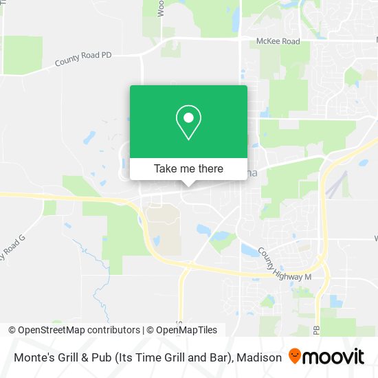 Monte's Grill & Pub (Its Time Grill and Bar) map