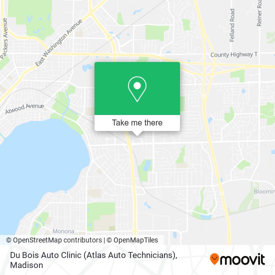 Du Bois Auto Clinic (Atlas Auto Technicians) map
