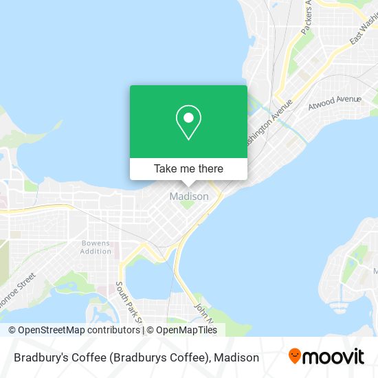 Bradbury's Coffee (Bradburys Coffee) map