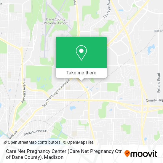 Care Net Pregnancy Center (Care Net Pregnancy Ctr of Dane County) map