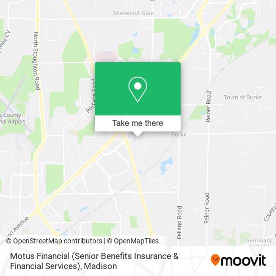 Mapa de Motus Financial (Senior Benefits Insurance & Financial Services)