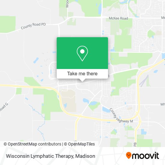 Mapa de Wisconsin Lymphatic Therapy