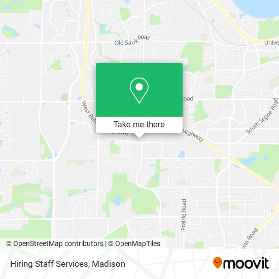 Hiring Staff Services map
