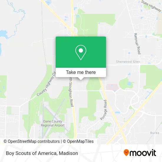 Boy Scouts of America map