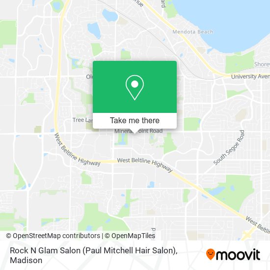 Rock N Glam Salon (Paul Mitchell Hair Salon) map