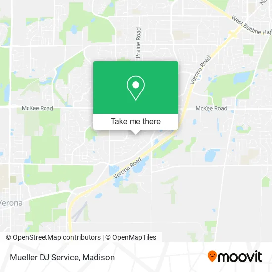 Mapa de Mueller DJ Service