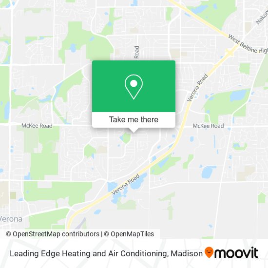 Mapa de Leading Edge Heating and Air Conditioning
