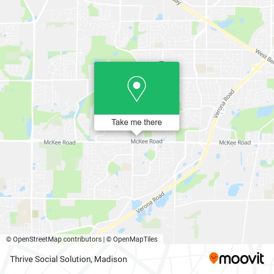 Thrive Social Solution map