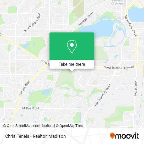 Chris Feneis - Realtor map