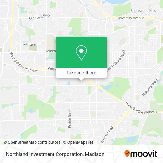 Northland Investment Corporation map