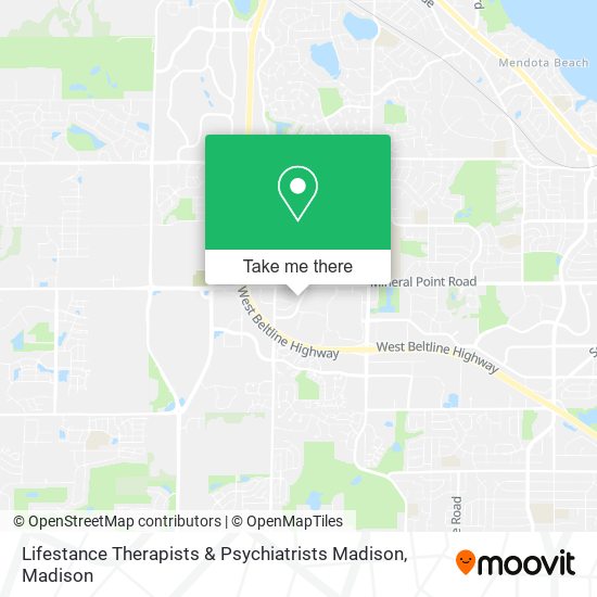 Lifestance Therapists & Psychiatrists Madison map