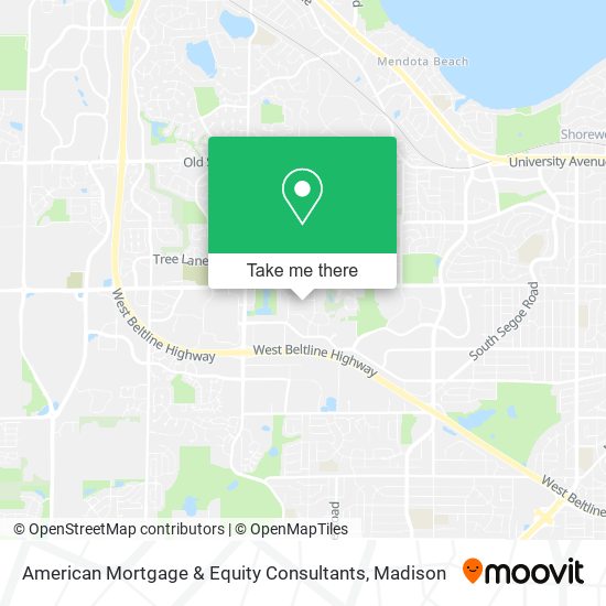 American Mortgage & Equity Consultants map