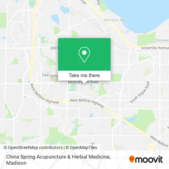 China Spring Acupuncture & Herbal Medicine map