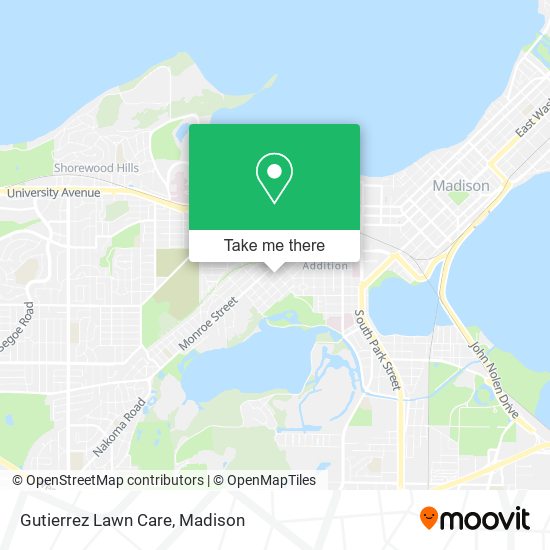 Gutierrez Lawn Care map