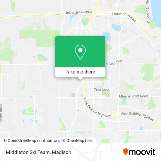 Mapa de Middleton Ski Team