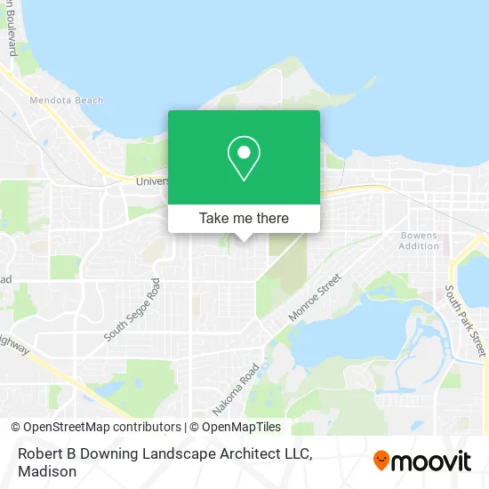 Mapa de Robert B Downing Landscape Architect LLC
