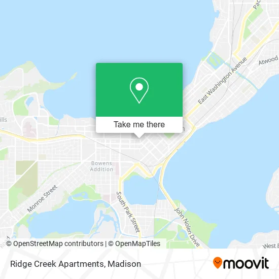 Ridge Creek Apartments map