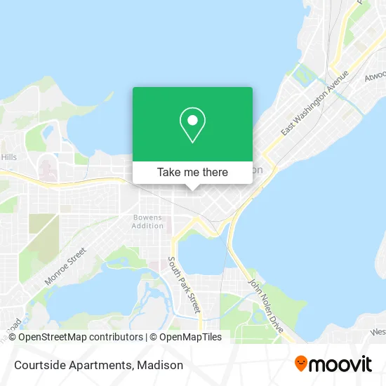 Courtside Apartments map