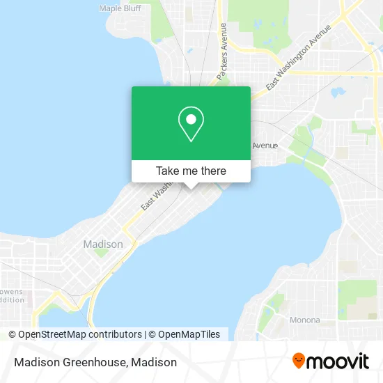 Mapa de Madison Greenhouse