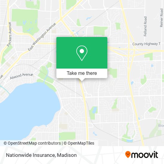 Nationwide Insurance map