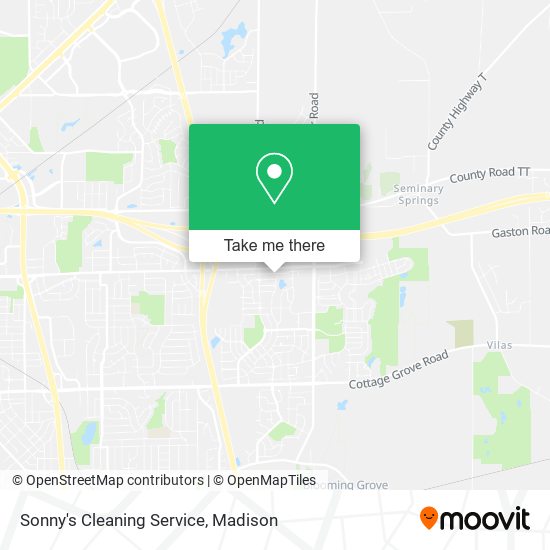 Sonny's Cleaning Service map