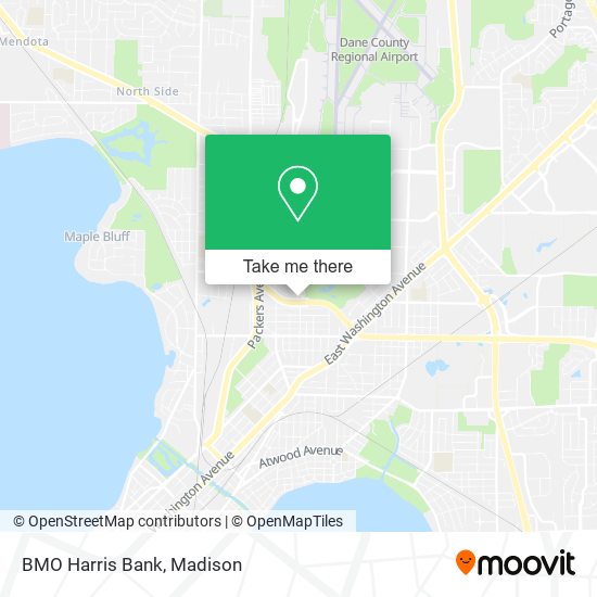 BMO Harris Bank map