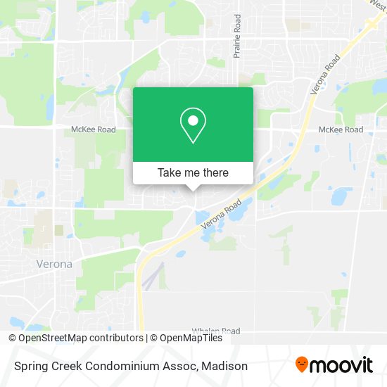 Spring Creek Condominium Assoc map