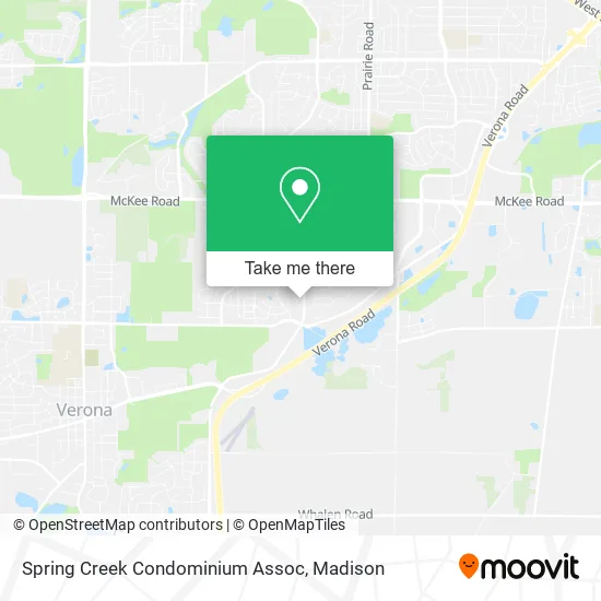 Spring Creek Condominium Assoc map