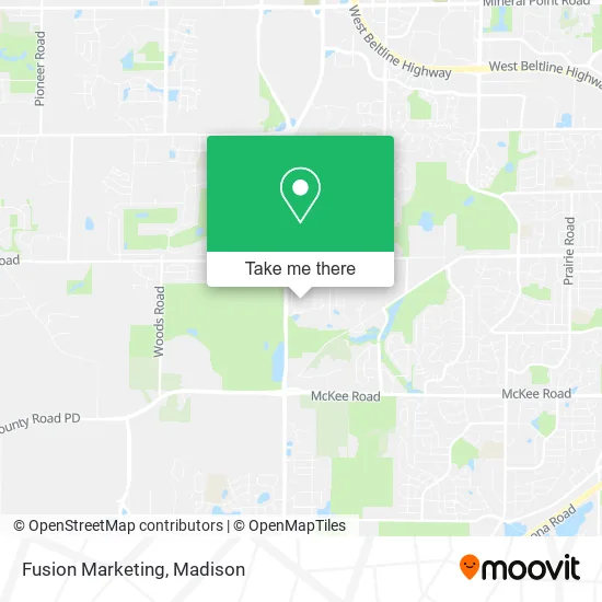 Fusion Marketing map