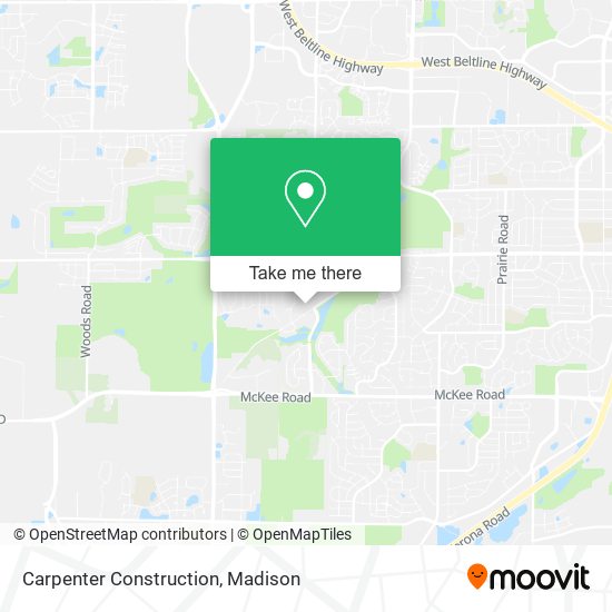 Carpenter Construction map