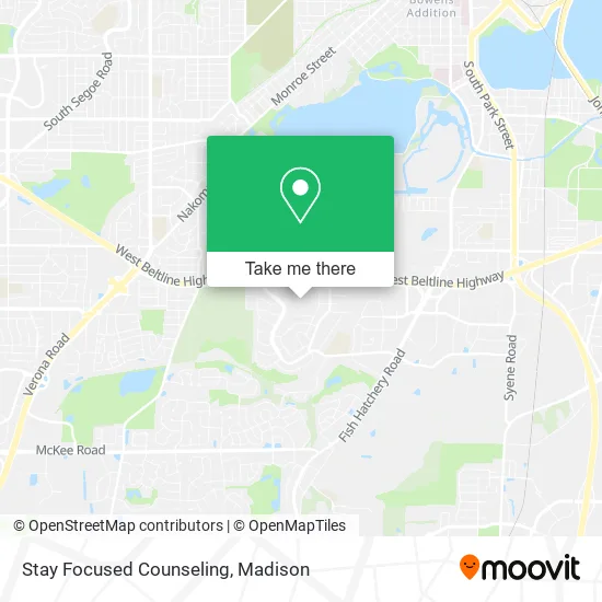 Stay Focused Counseling map