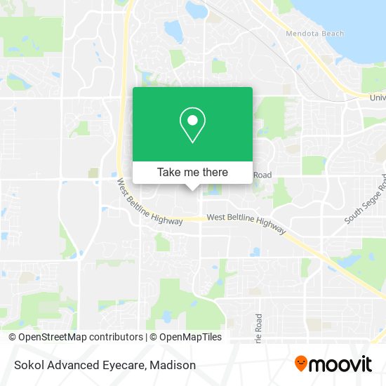 Mapa de Sokol Advanced Eyecare