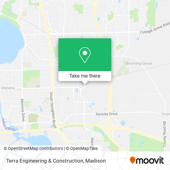 Terra Engineering & Construction map