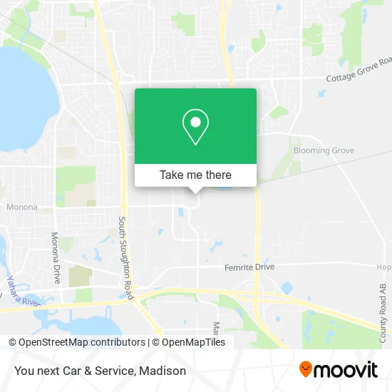 You next Car & Service map