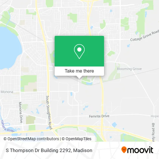 S Thompson Dr Building 2292 map