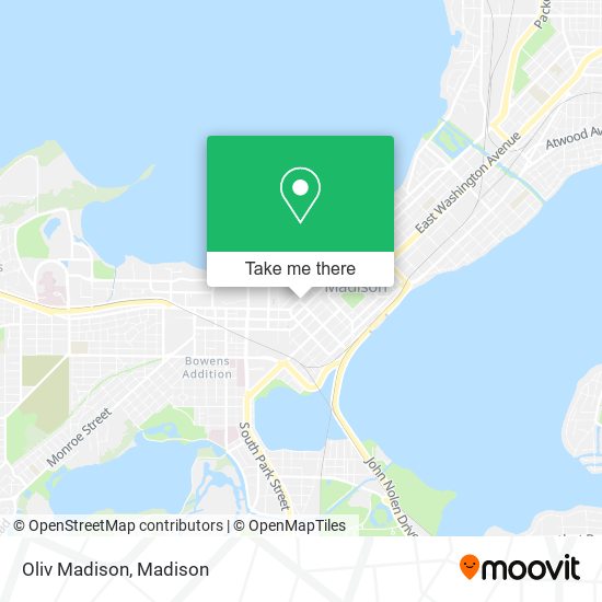 Oliv Madison map