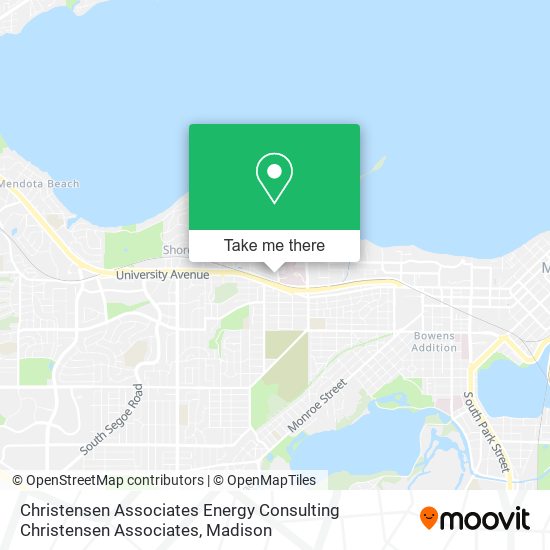 Mapa de Christensen Associates Energy Consulting Christensen Associates