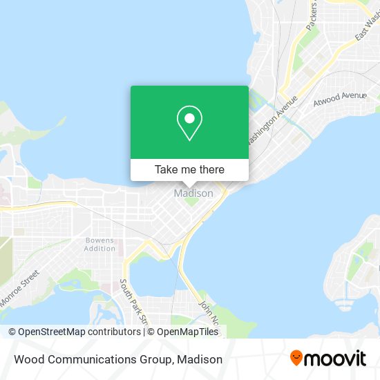 Wood Communications Group map