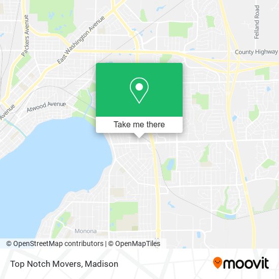 Top Notch Movers map