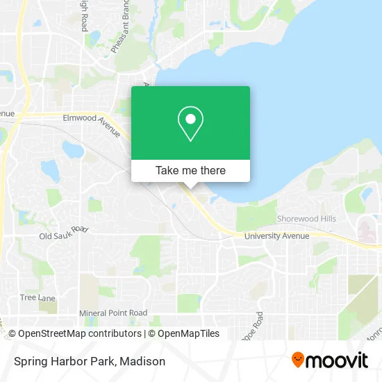 Spring Harbor Park map