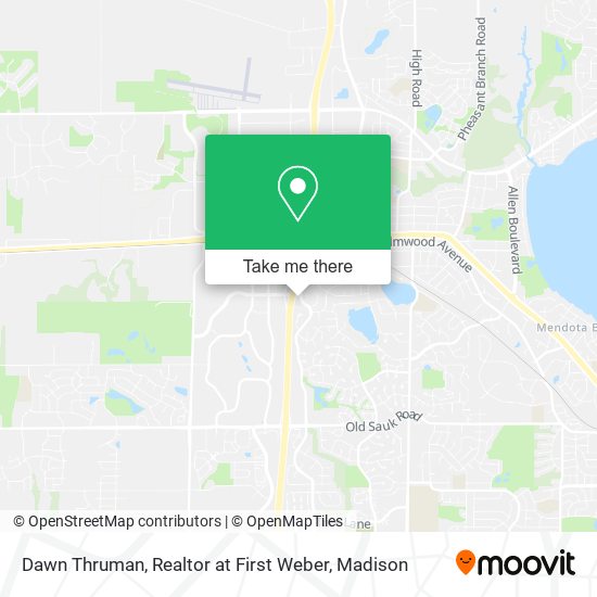 Dawn Thruman, Realtor at First Weber map