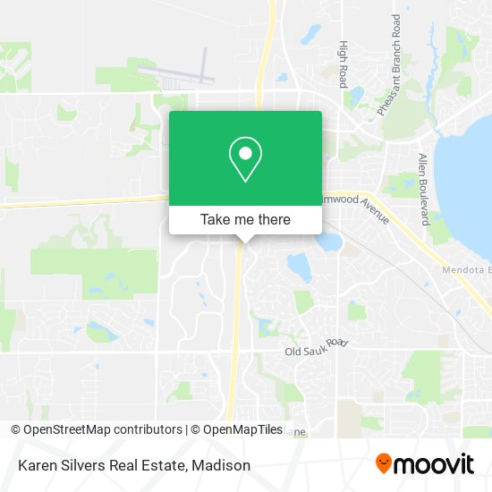 Karen Silvers Real Estate map