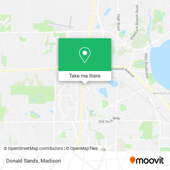 Donald Sands map