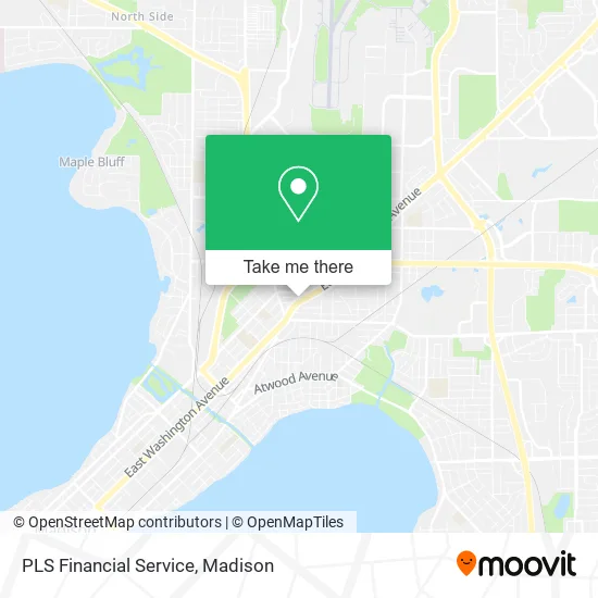 PLS Financial Service map
