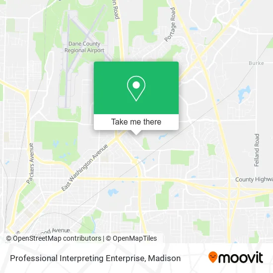 Professional Interpreting Enterprise map
