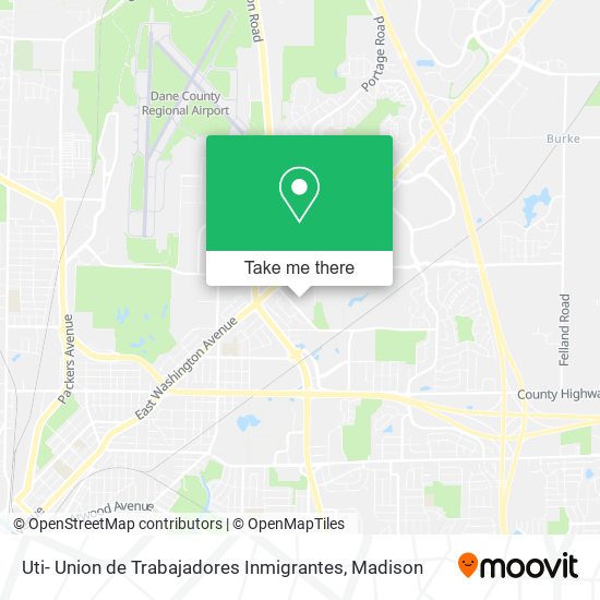 Uti- Union de Trabajadores Inmigrantes map
