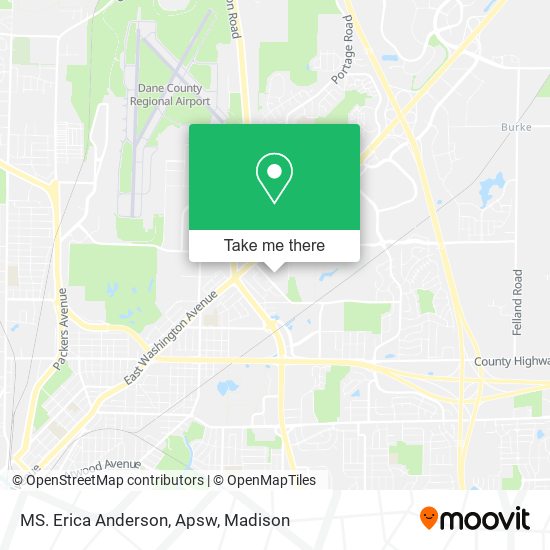 MS. Erica Anderson, Apsw map