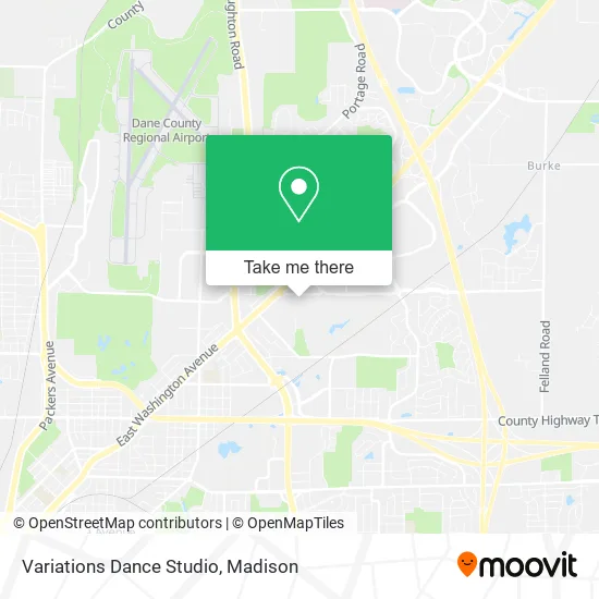 Variations Dance Studio map